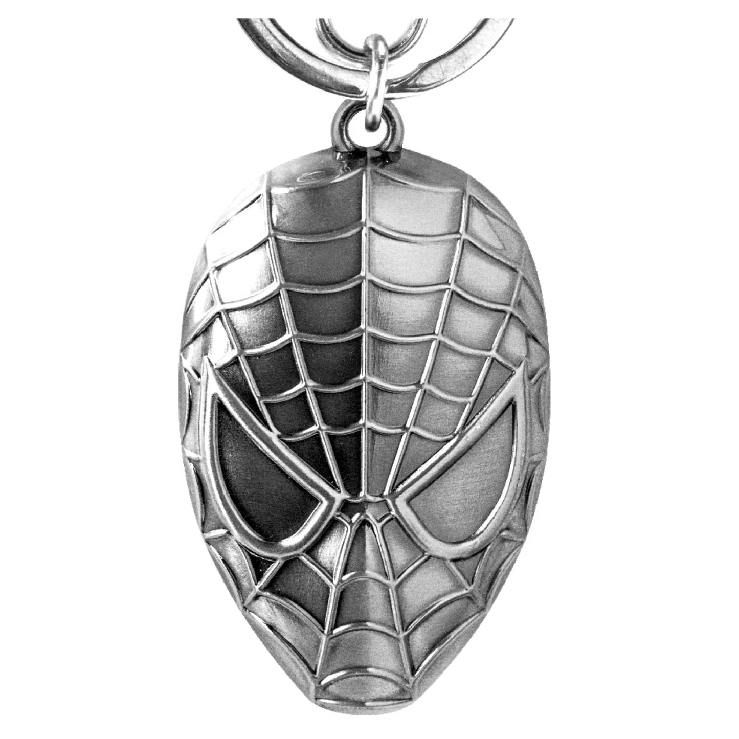 Pewter Key Ring/Chain - Disney Marvel Universe - Spider Man Head