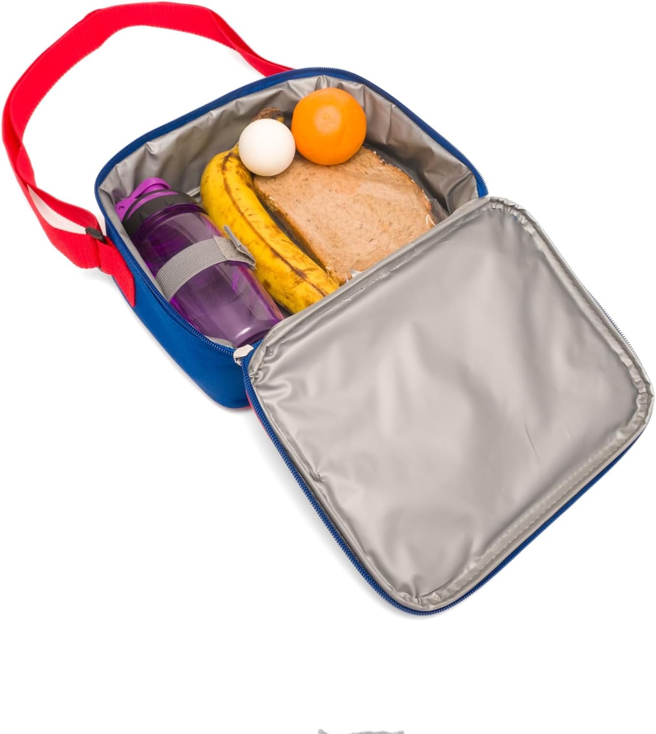 Sonic the Hedgehog - Sonic, Shadow, Knuckles - School Lunch Box Adjustable Shoulder Straps Bag