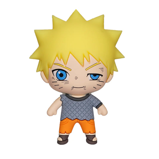 3D Foam Magnet - (Battle Damaged Face) Naruto Uzumaki
