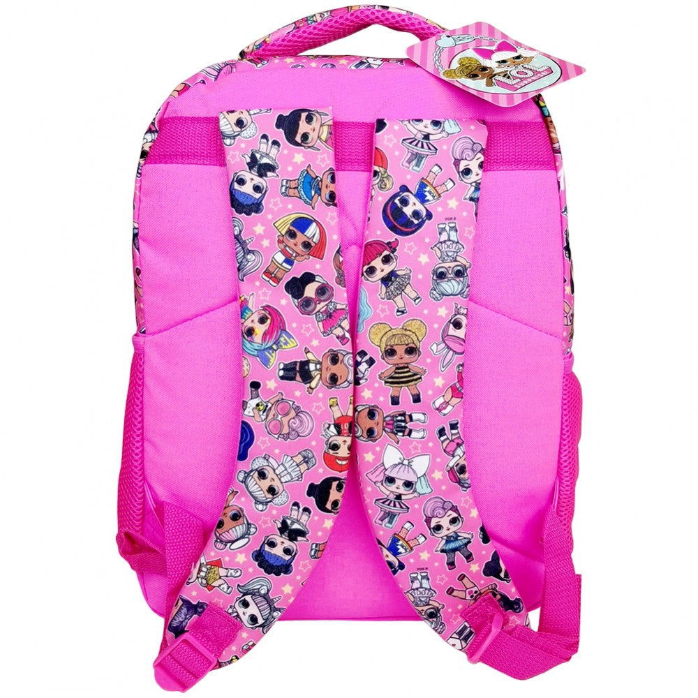 LOL Surprise Friends School Large Backpack Allover Printed Bag