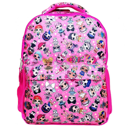 LOL Surprise Friends School Large Backpack Allover Printed Bag