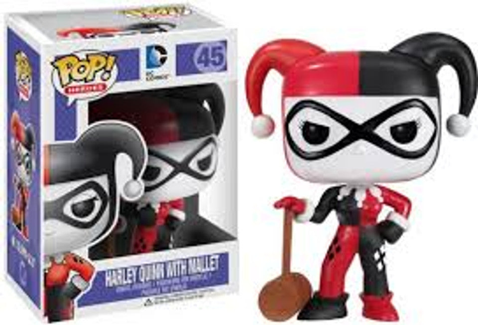 Funko POP! : Heroes: Harley Quinn With Mallet Collectible Vinyl Figure