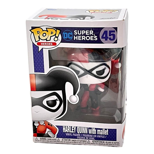 Funko POP! : Heroes: Harley Quinn With Mallet Collectible Vinyl Figure