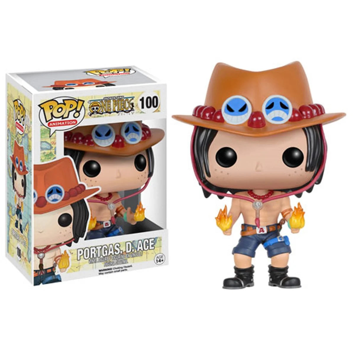 Funko POP! : One Piece - Portgas D. Ace #100 Collectible Vinyl Figure