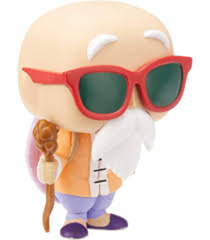 Funko Pop! Dragon Ball Z - Master Roshi with Staff Collectible Vinyl Figure