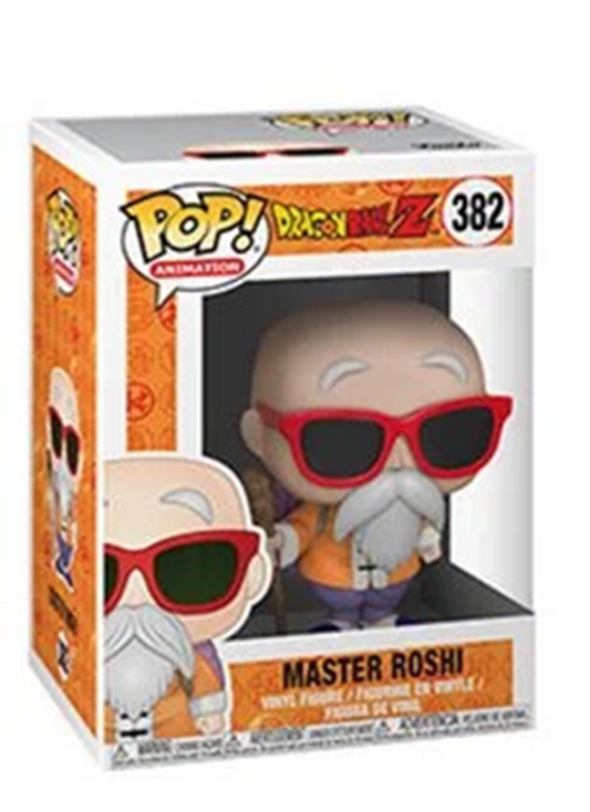Funko Pop! Dragon Ball Z - Master Roshi with Staff Collectible Vinyl Figure