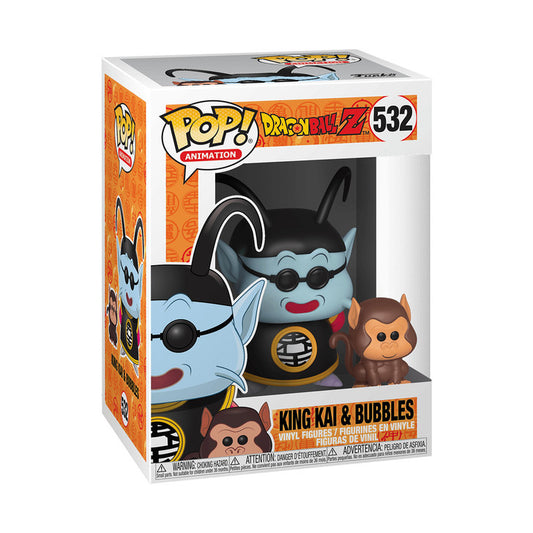 Funko Pop! Dragon Ball Z - King Kai and Bubbles #532 Collectible Vinyl Figure