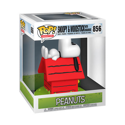 Funko POP! : Funko Pop! Deluxe: Peanuts - Snoopy on Doghouse Collectible Vinyl Figure