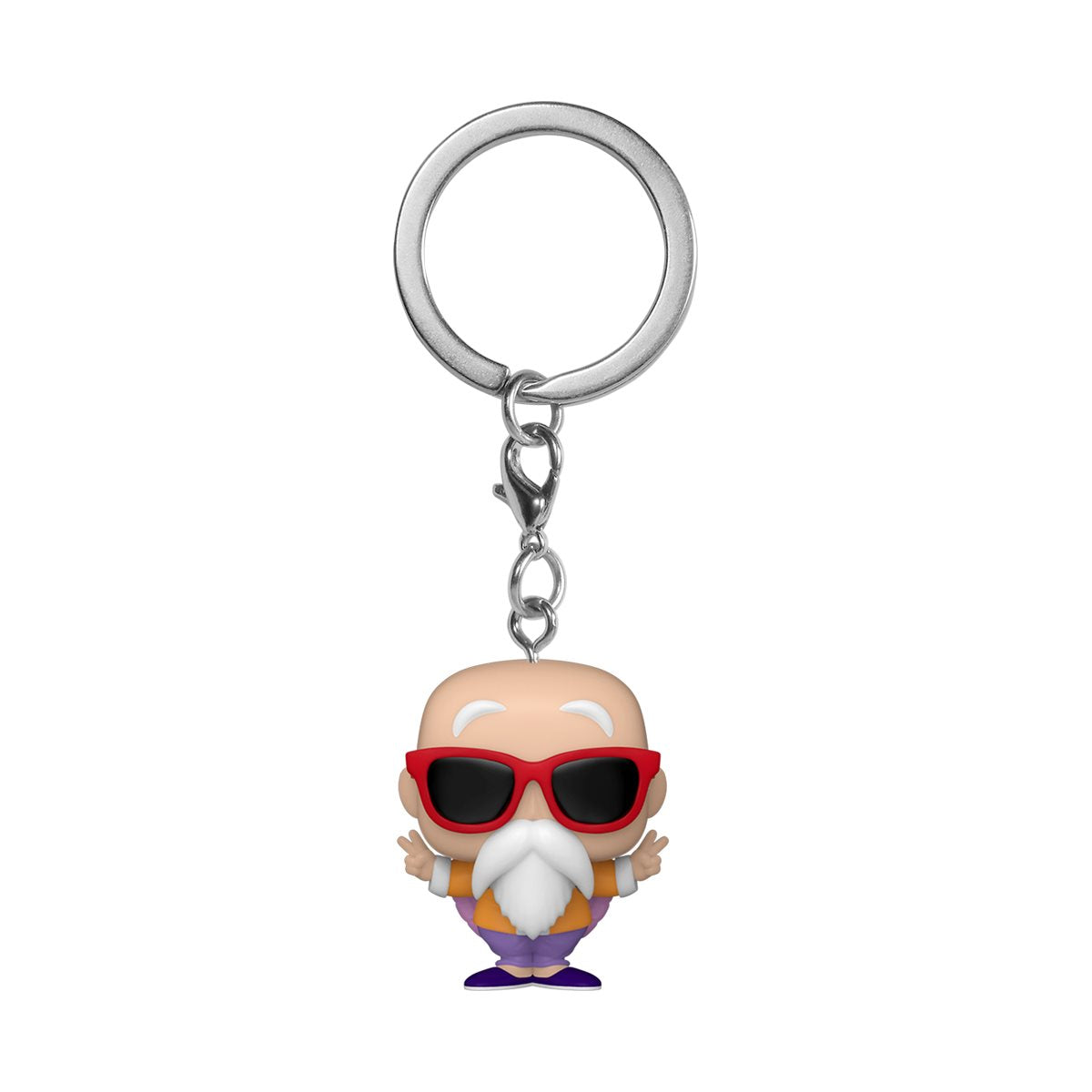 Funko Pocket Pop! Dragon Ball Z - Master Roshi (Peace Sign) Collectible Keychain