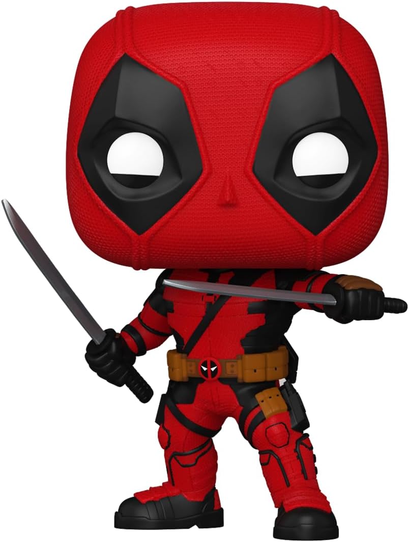 Funko POP! : Deadpool & Wolverine; Deadpool w/Swords Collectible Vinyl Figure
