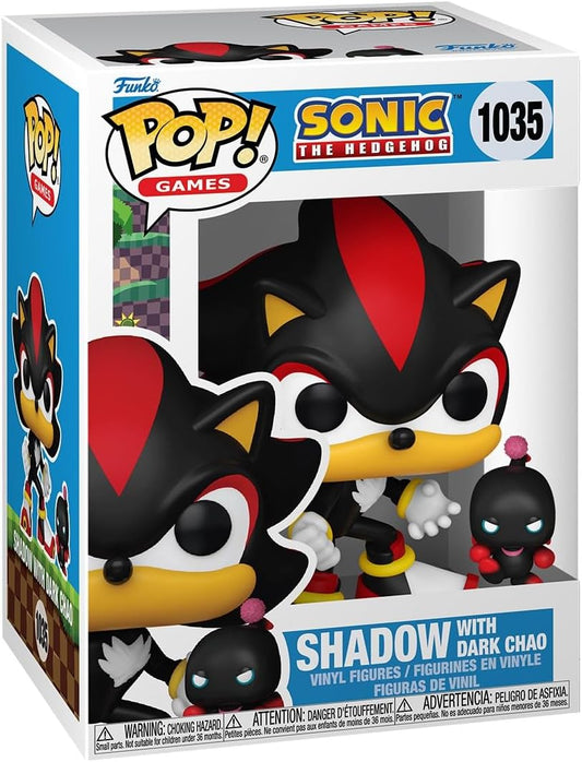 Funko POP! : Sonic the Hedgehog - Shadow w/Dark Chao Collectible Vinyl Figure