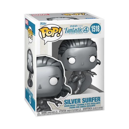 Funko POP! : Marvel - The Fantastic Four: First Steps - Silver Surfer Collectible Vinyl Figure