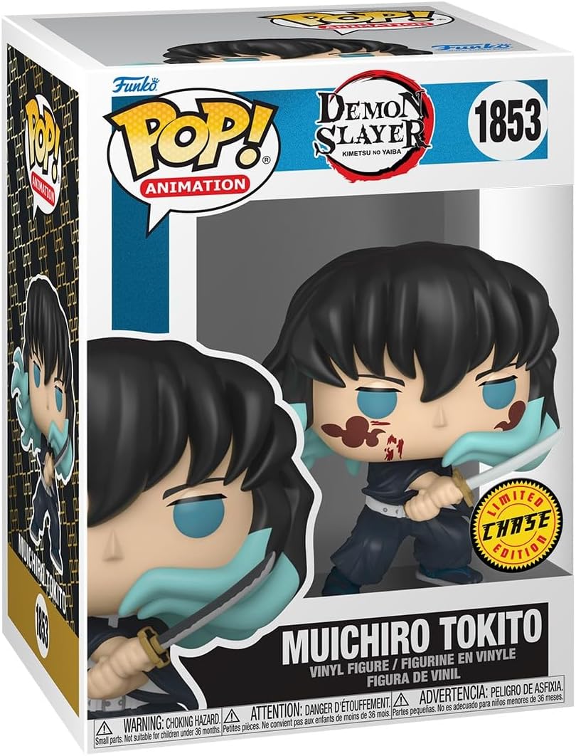 Funko Pop! Demon Slayer * Chase * Muichiro Tokito (Attack) #1853 Collectible Vinyl Figure