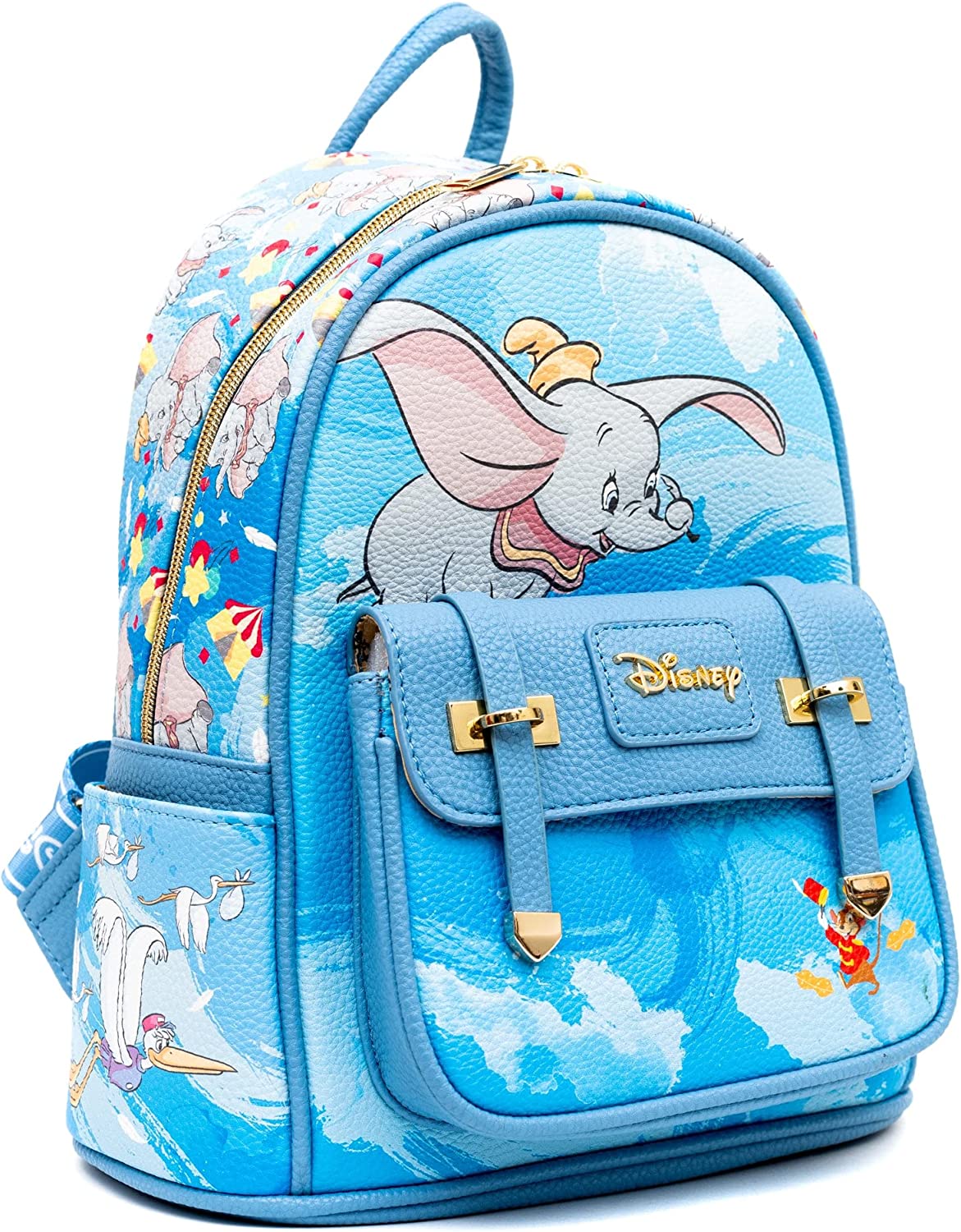 WondaPOP - Disney Dumbo 11" Vegan Leather Fashion Mini Backpack