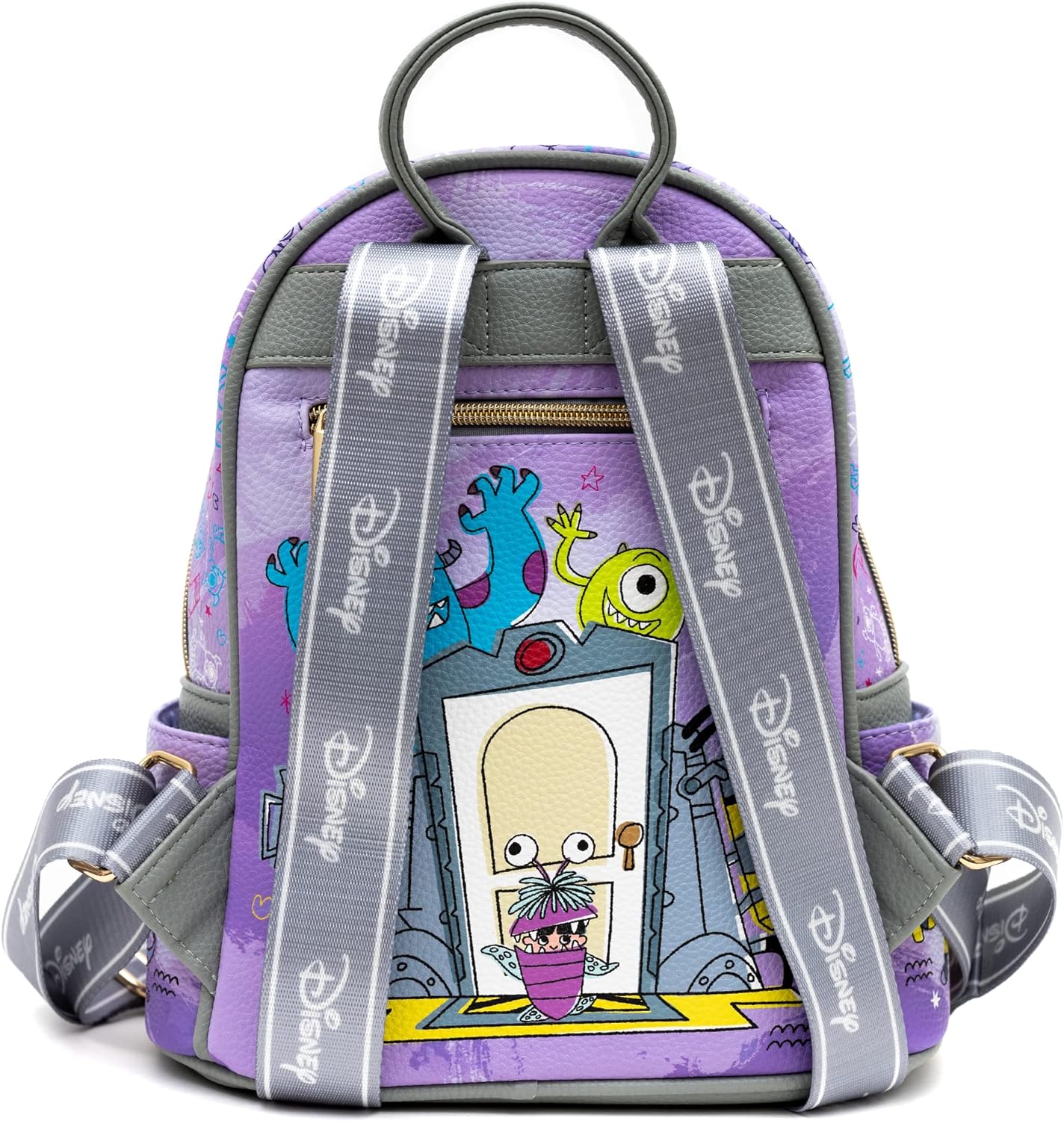 WondaPOP - Monsters Inc. 11 Inch Vegan Leather Mini Backpack