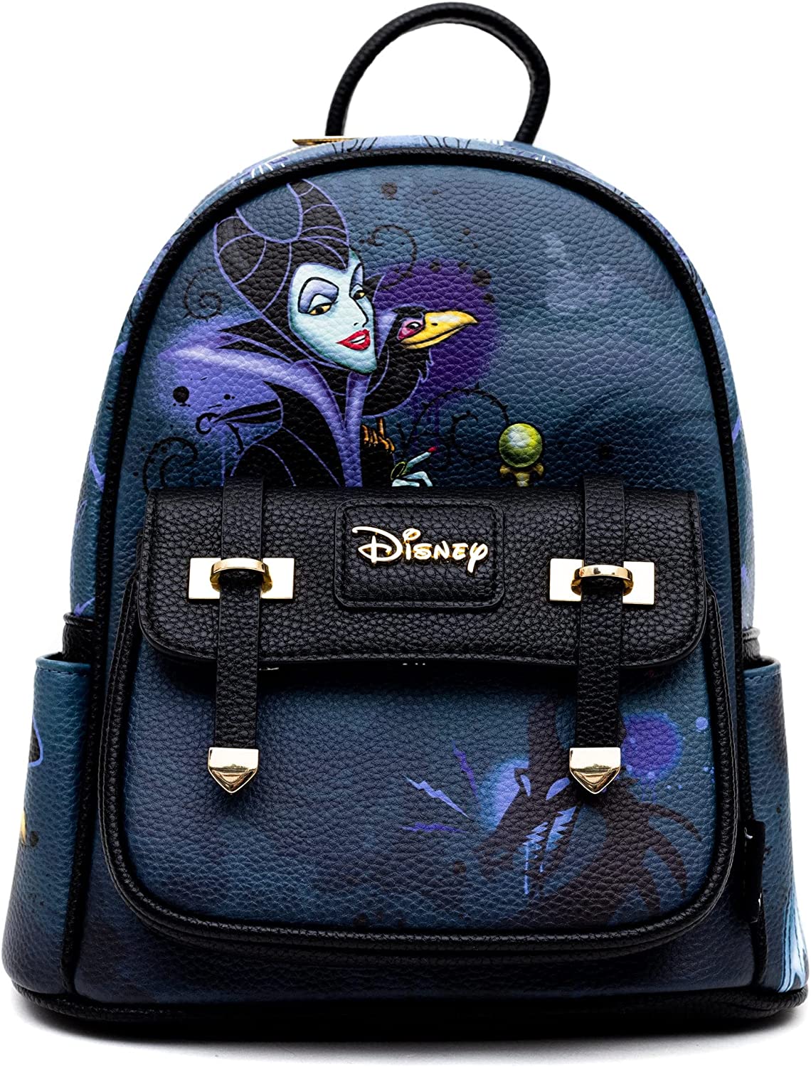 WondaPOP - Disney Maleficent 11" Vegan Leather Fashion Mini Backpack