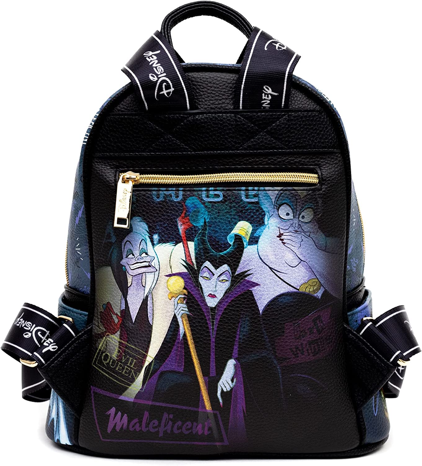 WondaPOP - Disney Maleficent 11" Vegan Leather Fashion Mini Backpack