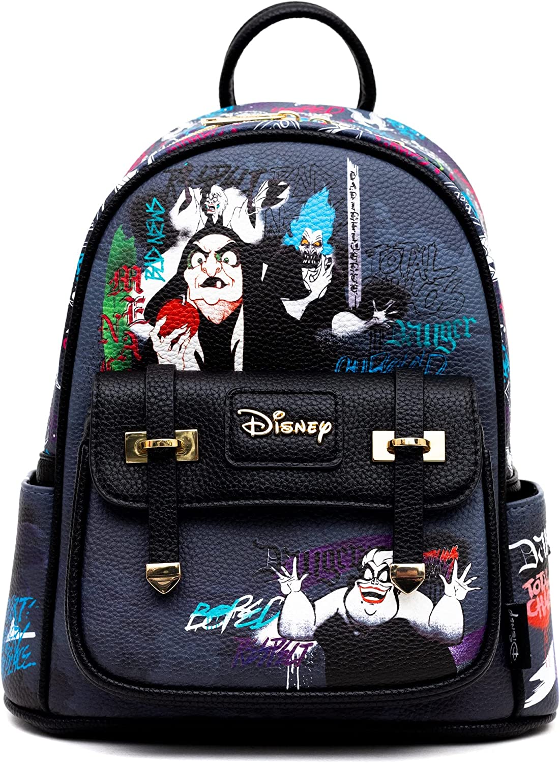 WondaPOP - Disney - Villains - 11" Vegan Leather Fashion Mini Backpack