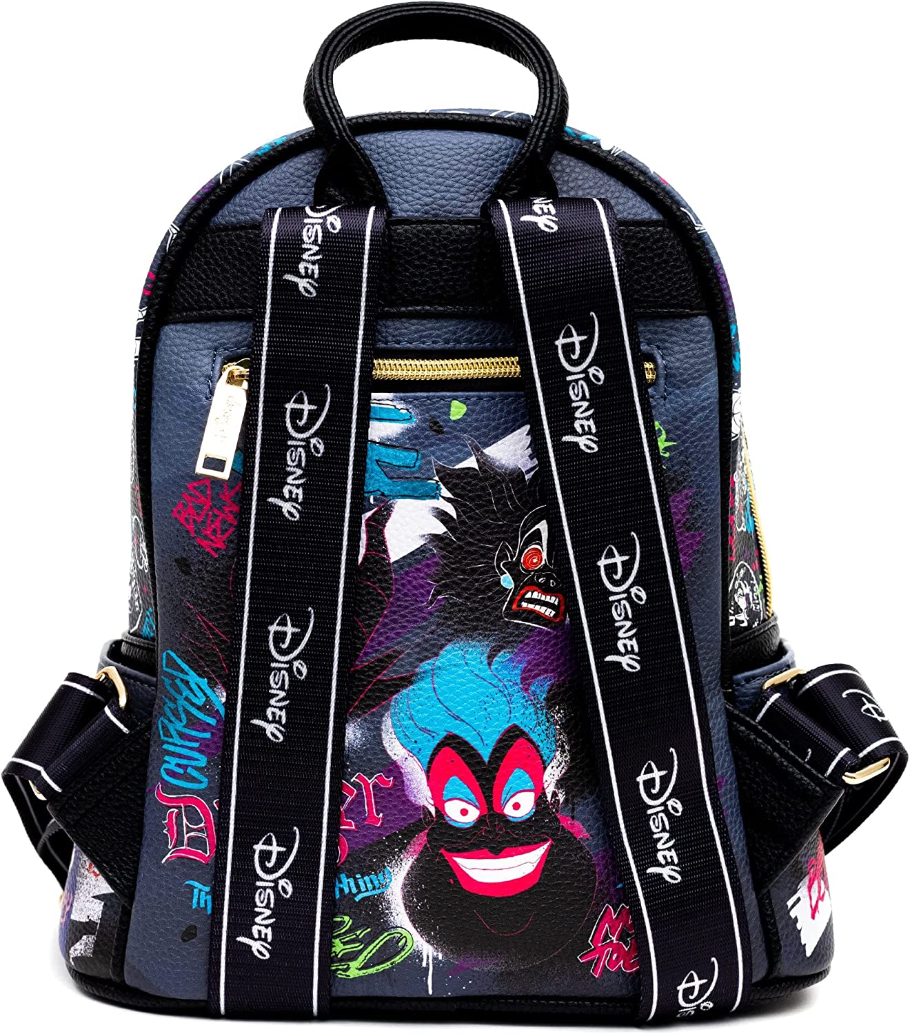 WondaPOP - Disney - Villains - 11" Vegan Leather Fashion Mini Backpack