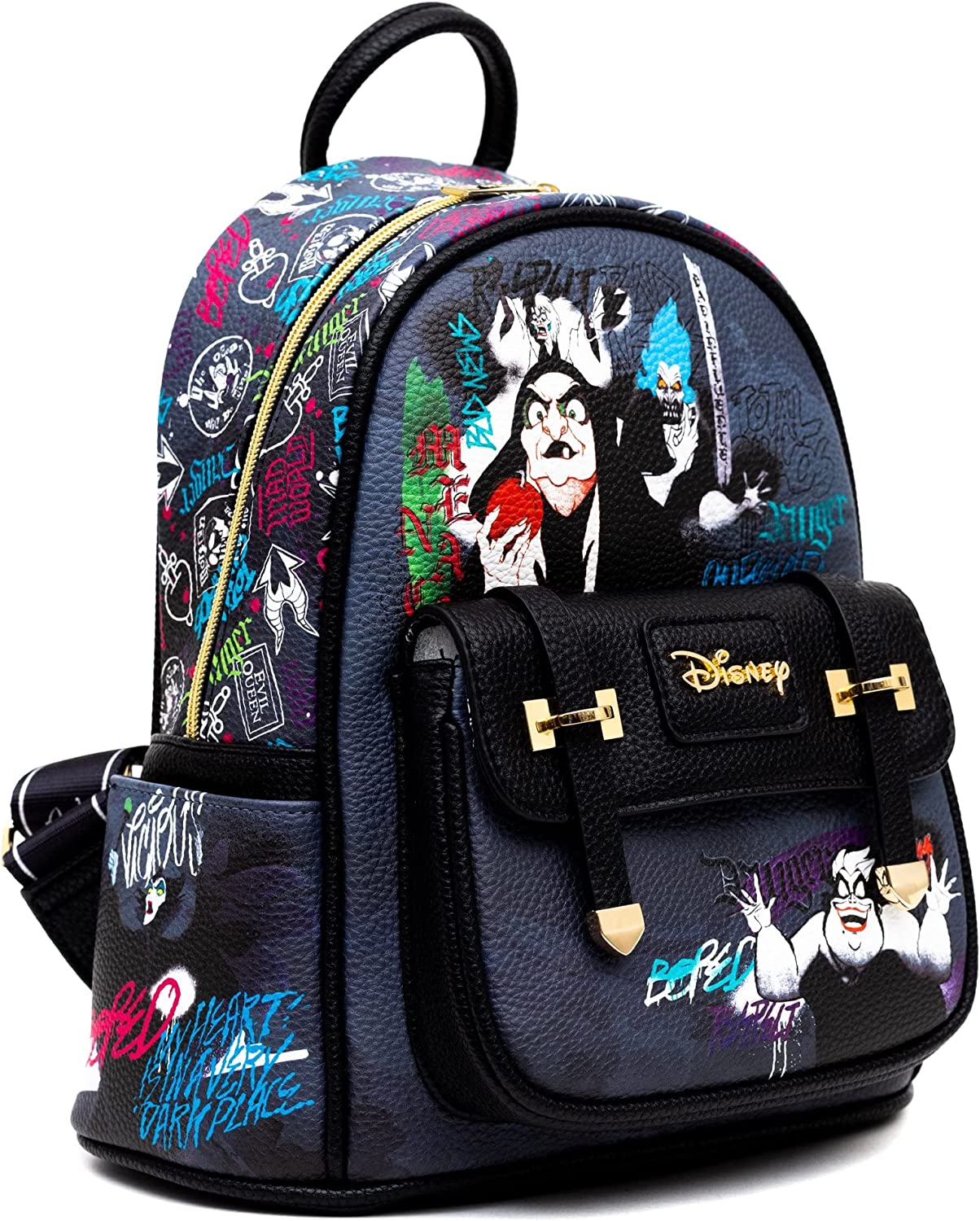 WondaPOP - Disney - Villains - 11" Vegan Leather Fashion Mini Backpack