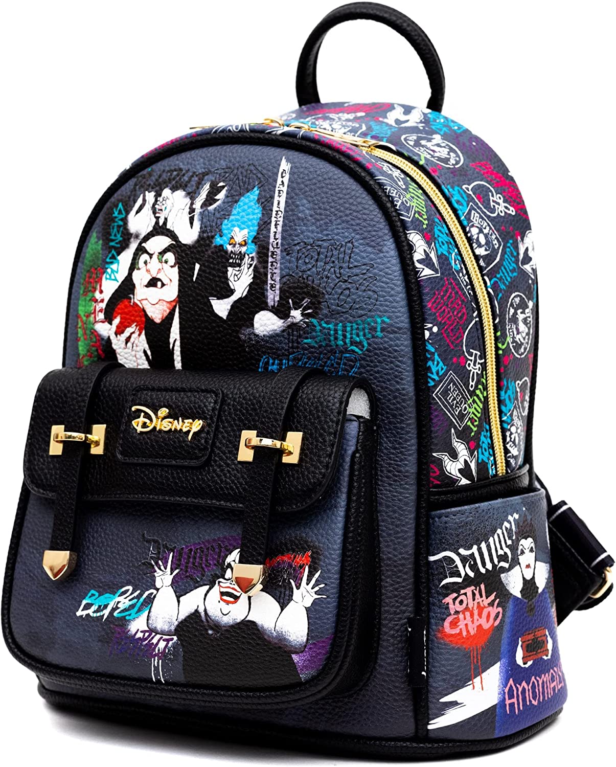 WondaPOP - Disney - Villains - 11" Vegan Leather Fashion Mini Backpack