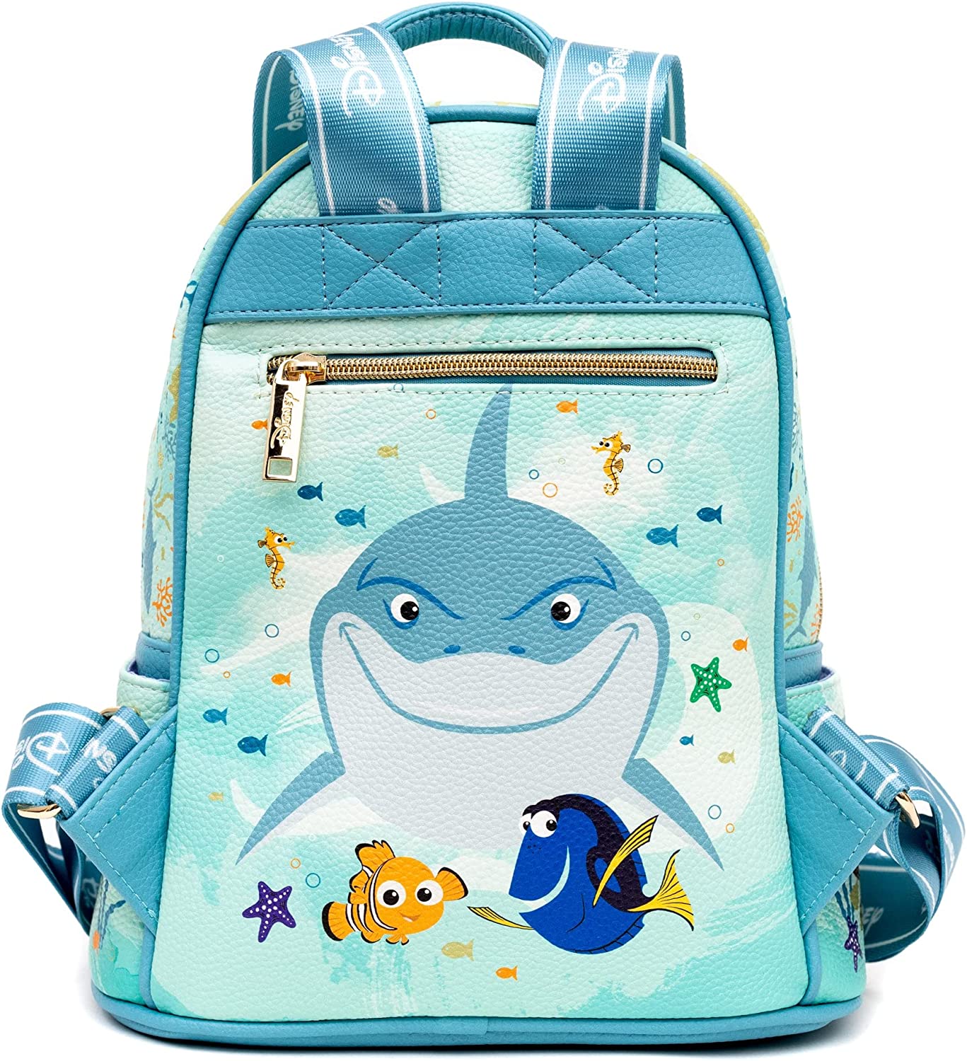 WondaPOP - Disney Pixar Finding Nemo 11" Vegan Leather Fashion Mini Backpack