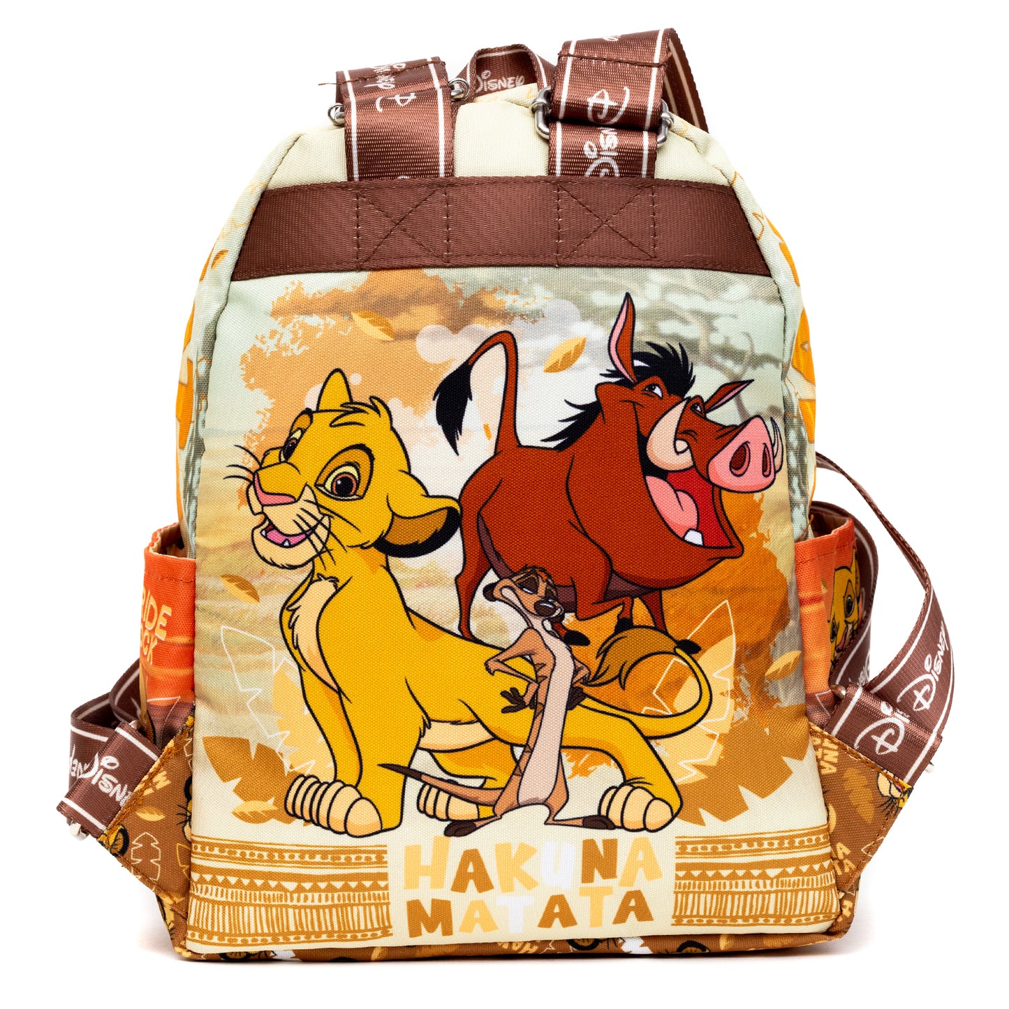 WondaPOP - Disney - The Lion King - Simba & Timon & Pumbaa Junior Nylon (13 inch) Mini Backpack