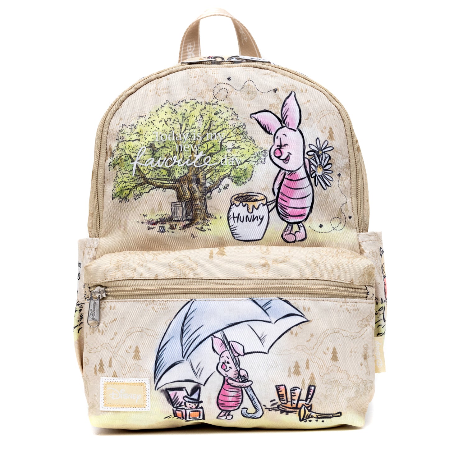 WondaPOP - Disney Winnie the Pooh - Piglet Junior Nylon (13 inch) Mini Backpack - NEW RELEASE