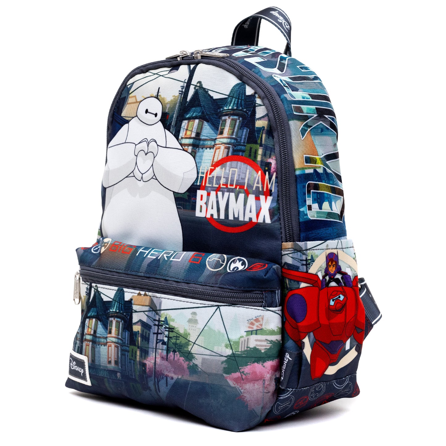 WondaPOP - Disney - Big Hero 6 Baymax Junior Nylon (13 inch) Mini Backpack