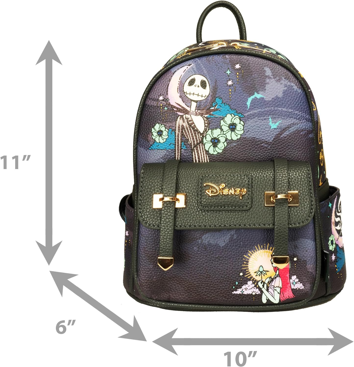 WondaPOP - The Nightmare Before Christmas 11 Inch Vegan Leather Mini Backpack