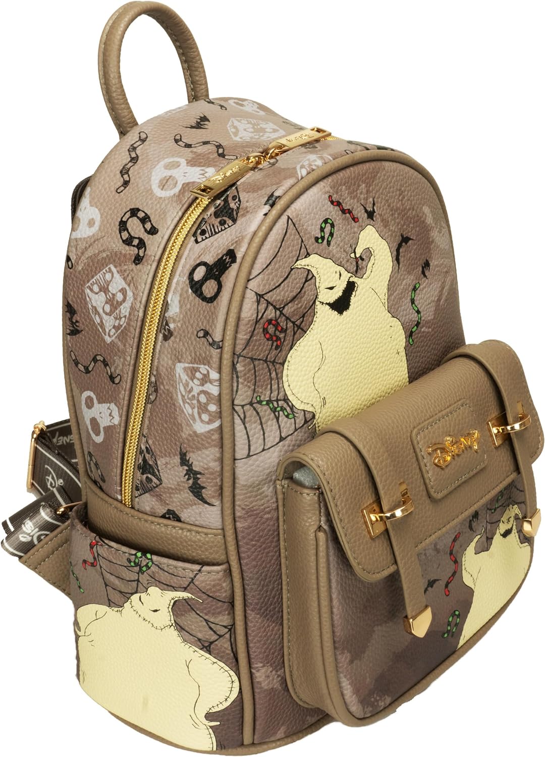 WondaPOP - The Nightmare Before Christmas - Oogie Boogie 11 Inch Vegan Leather Mini Backpack
