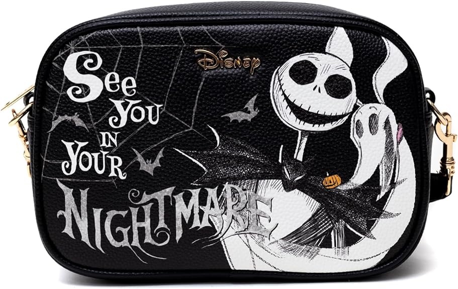 WondaPop Designer Series Nightmare Before Christmas: Pumpkin King Crossbody/Shoulder Bag