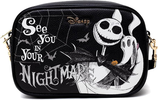 WondaPop Designer Series Nightmare Before Christmas: Pumpkin King Crossbody/Shoulder Bag