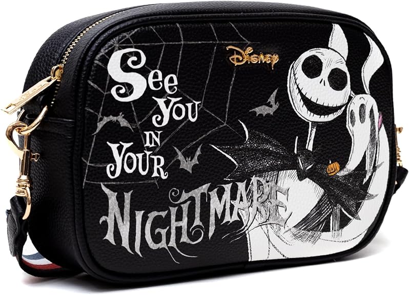 WondaPop Designer Series Nightmare Before Christmas: Pumpkin King Crossbody/Shoulder Bag