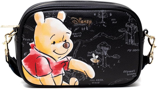 WondaPop Designer Series Winnie the Pooh & Friends Crossbody/Shoulder Bag