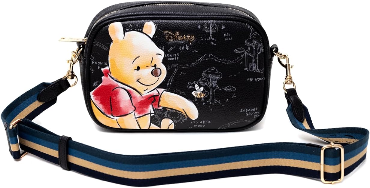 WondaPop Designer Series Winnie the Pooh & Friends Crossbody/Shoulder Bag