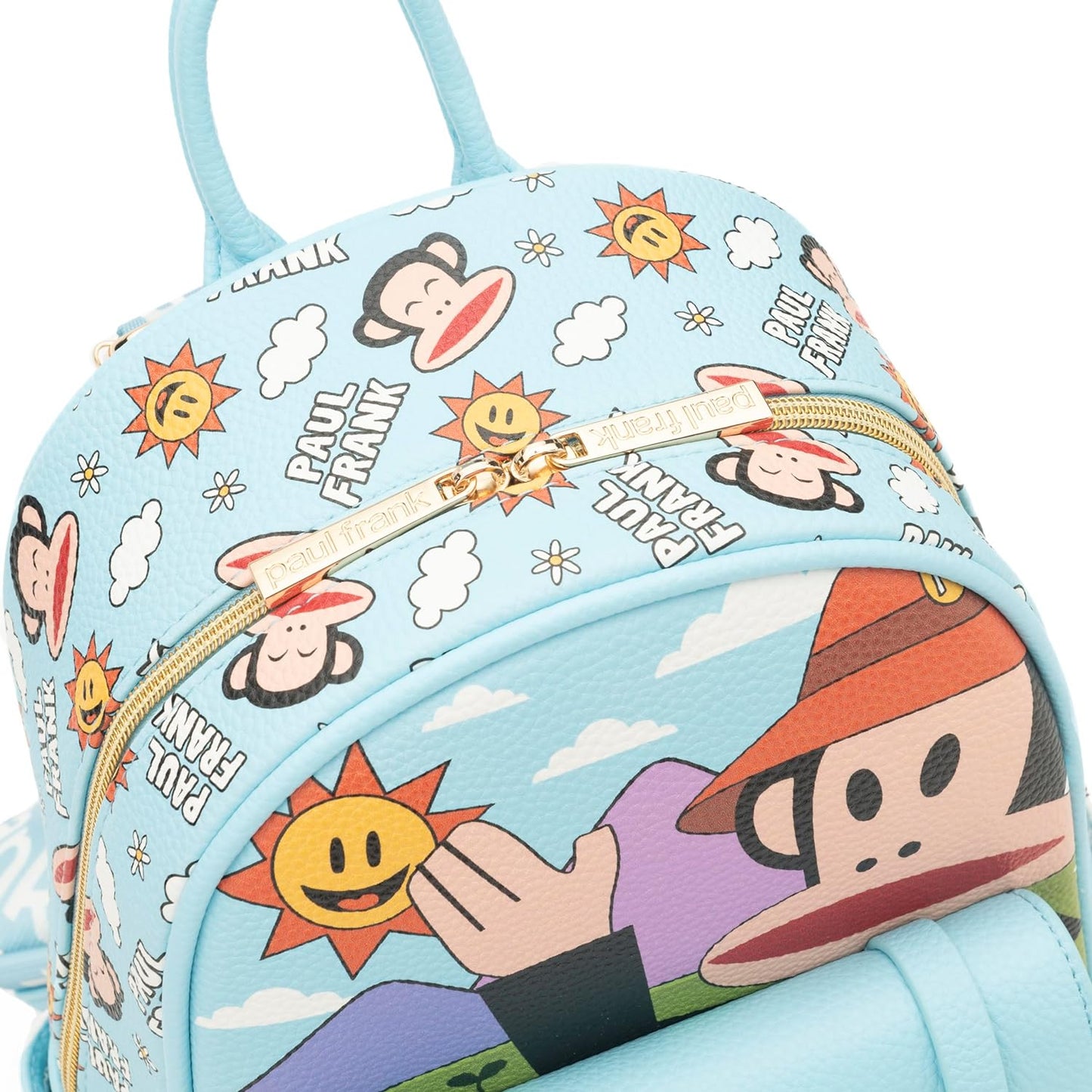 WondaPOP - Paul Frank - 11 Inch Vegan Leather Mini Backpack