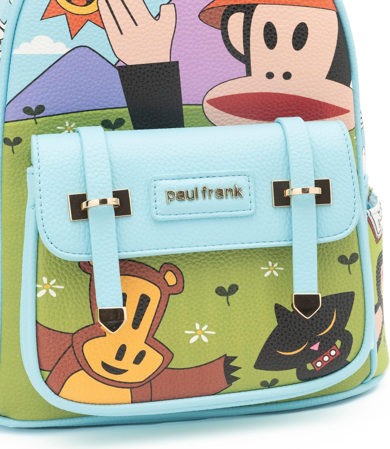 WondaPOP - Paul Frank - 11 Inch Vegan Leather Mini Backpack