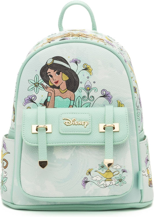WondaPOP - Disney - Princess Aladdin - Jasmine - 11 Inch Vegan Leather Mini Backpack