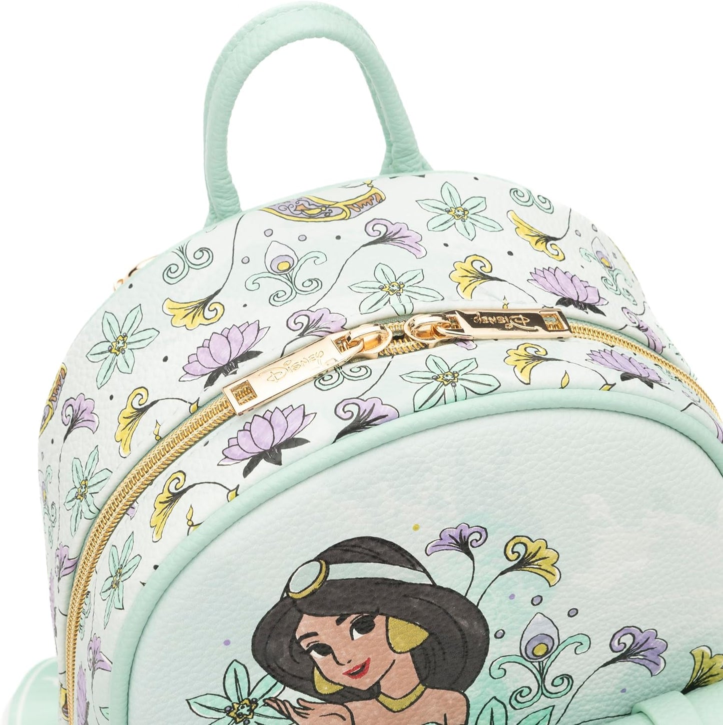WondaPOP - Disney - Princess Aladdin - Jasmine - 11 Inch Vegan Leather Mini Backpack
