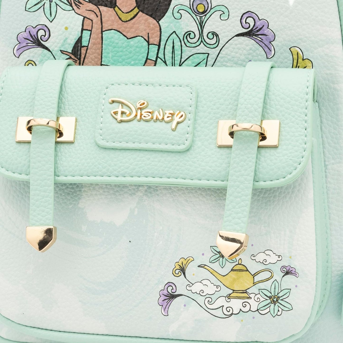 WondaPOP - Disney - Princess Aladdin - Jasmine - 11 Inch Vegan Leather Mini Backpack
