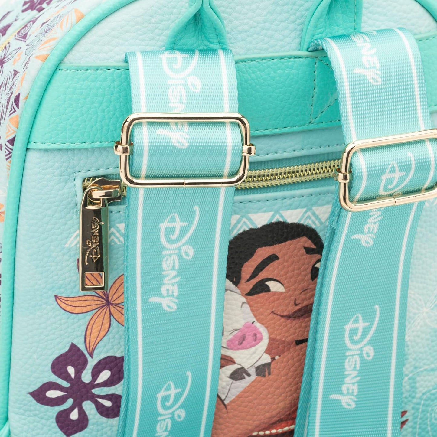 WondaPOP - Disney - Moana Featuring Pua & Hei Hei 11" Vegan Leather Mini Backpack