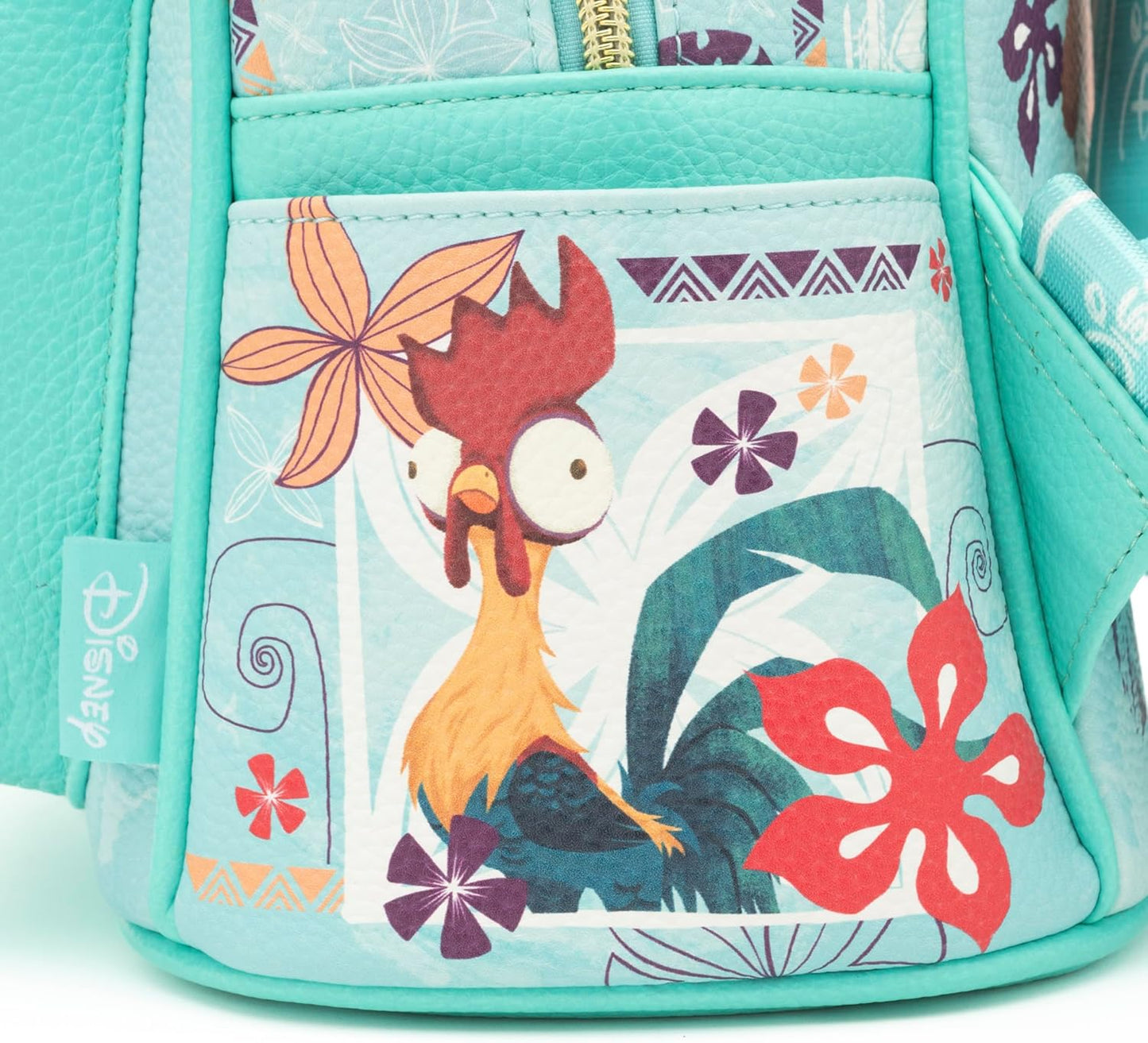 WondaPOP - Disney - Moana Featuring Pua & Hei Hei 11" Vegan Leather Mini Backpack