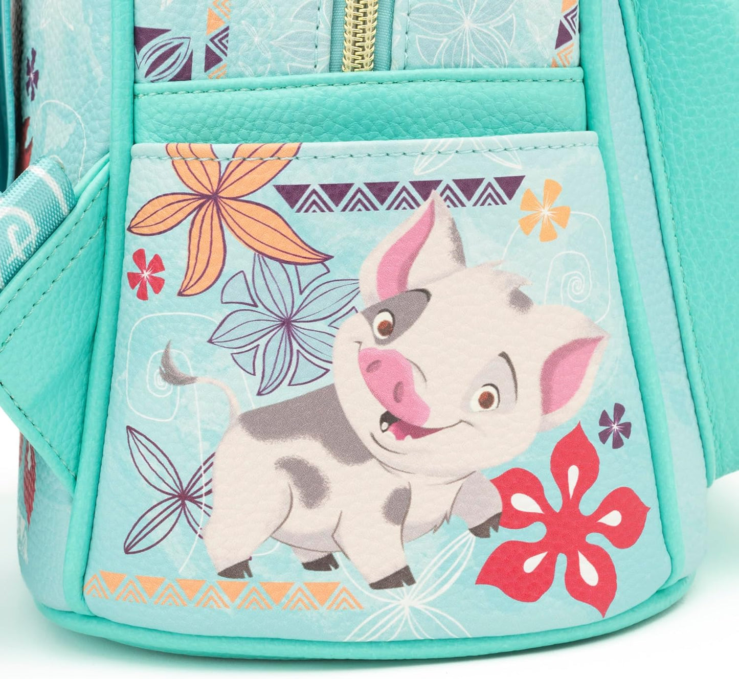 WondaPOP - Disney - Moana Featuring Pua & Hei Hei 11" Vegan Leather Mini Backpack