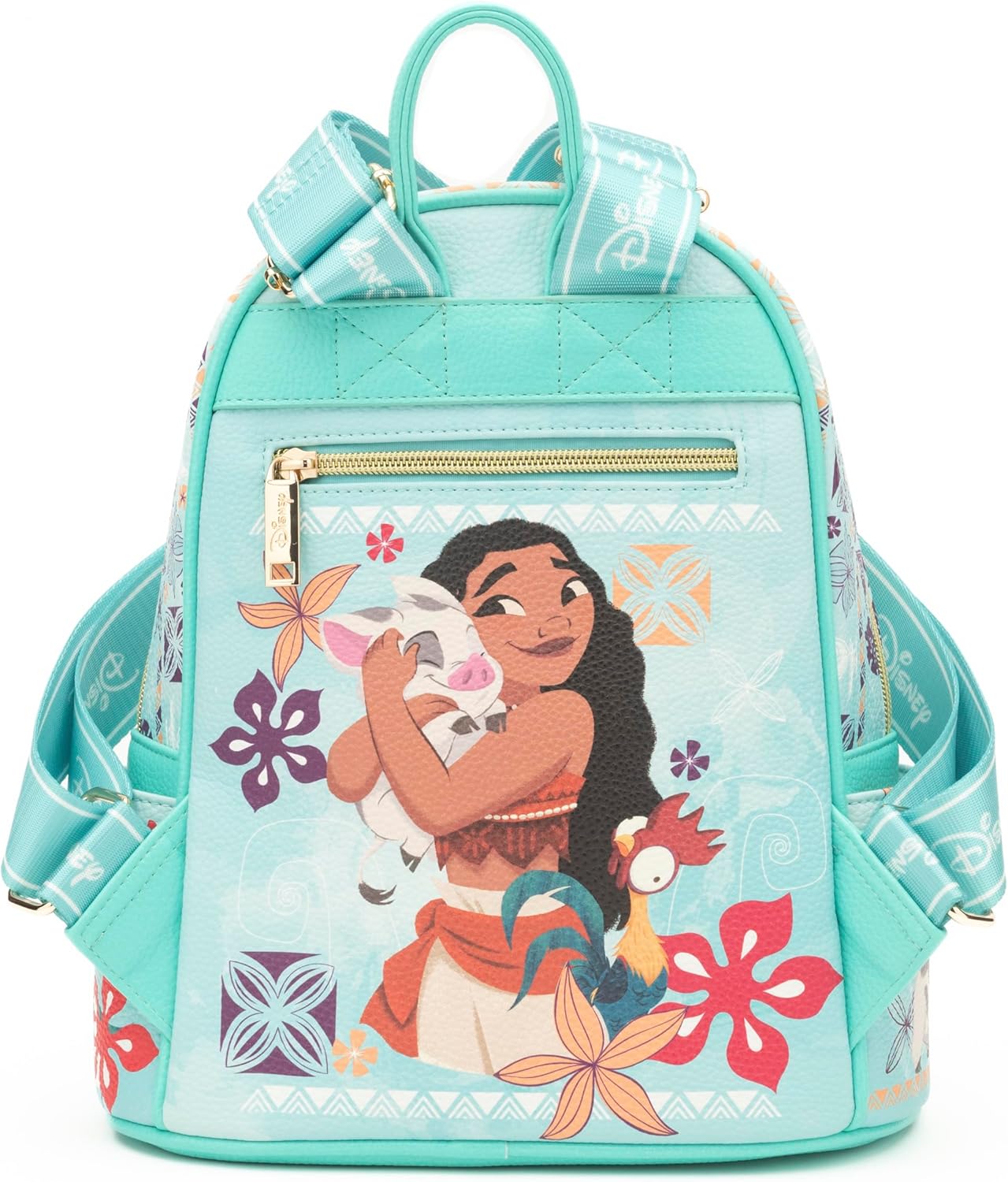 WondaPOP - Disney - Moana Featuring Pua & Hei Hei 11" Vegan Leather Mini Backpack
