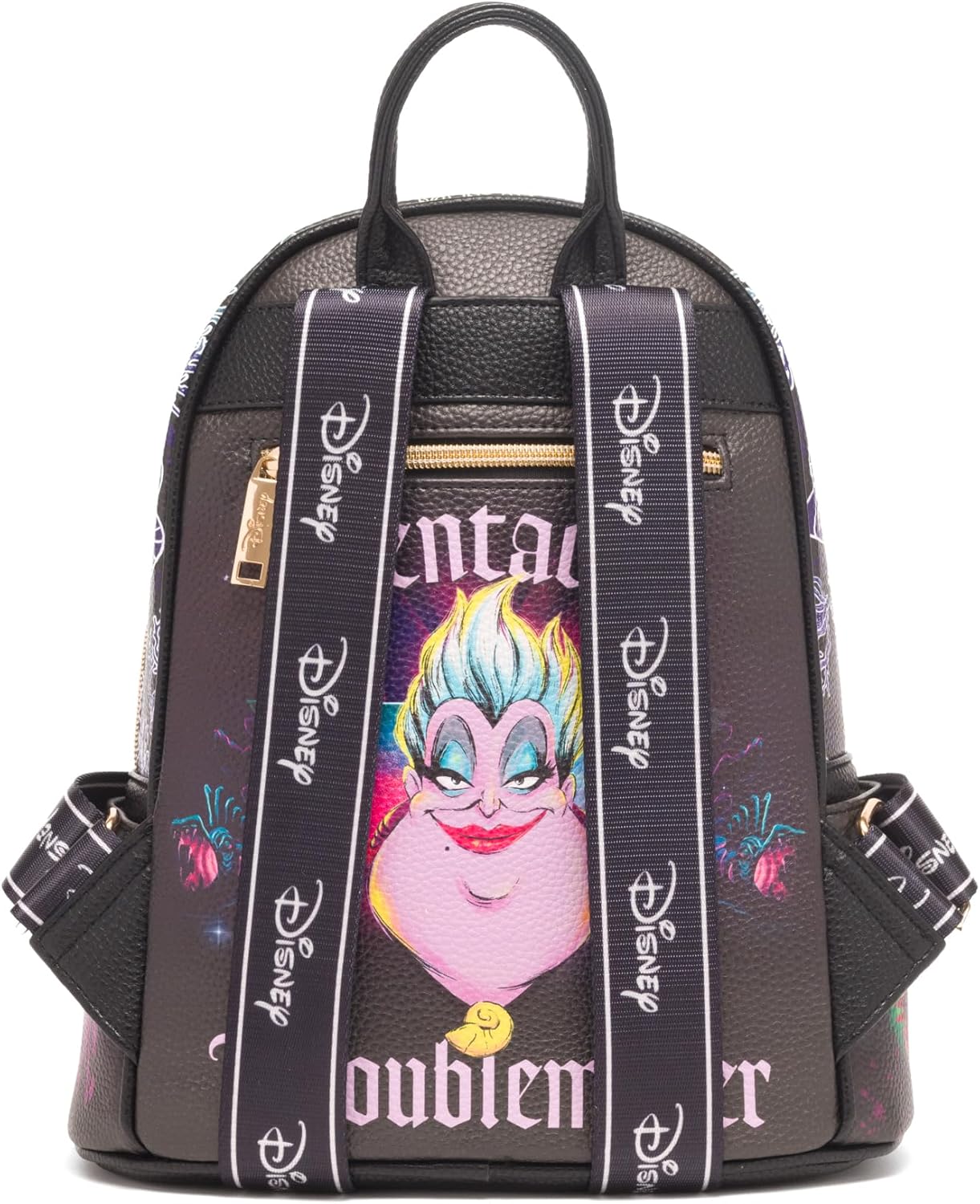 WondaPOP - Disney - Ursula Tentacles of Terror 11" Vegan Leather Mini Backpack - Unique & Stylish