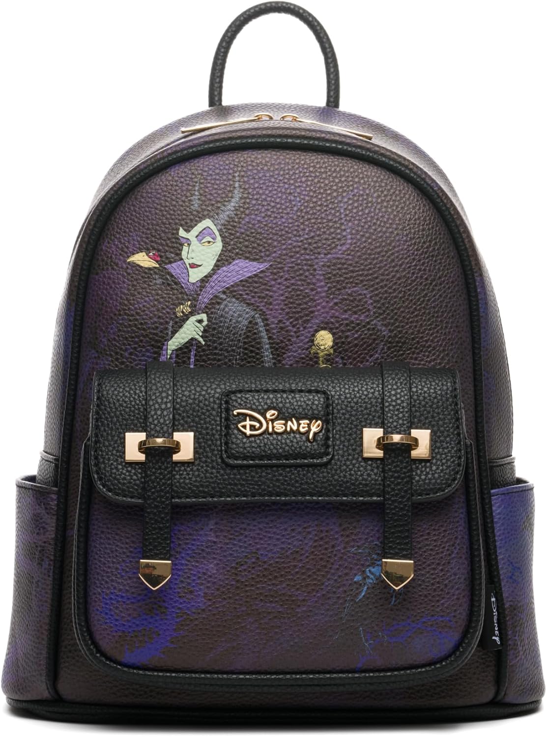 WondaPOP - Disney - Villains Maleficent - 11" Vegan Leather Fashion Mini Backpack