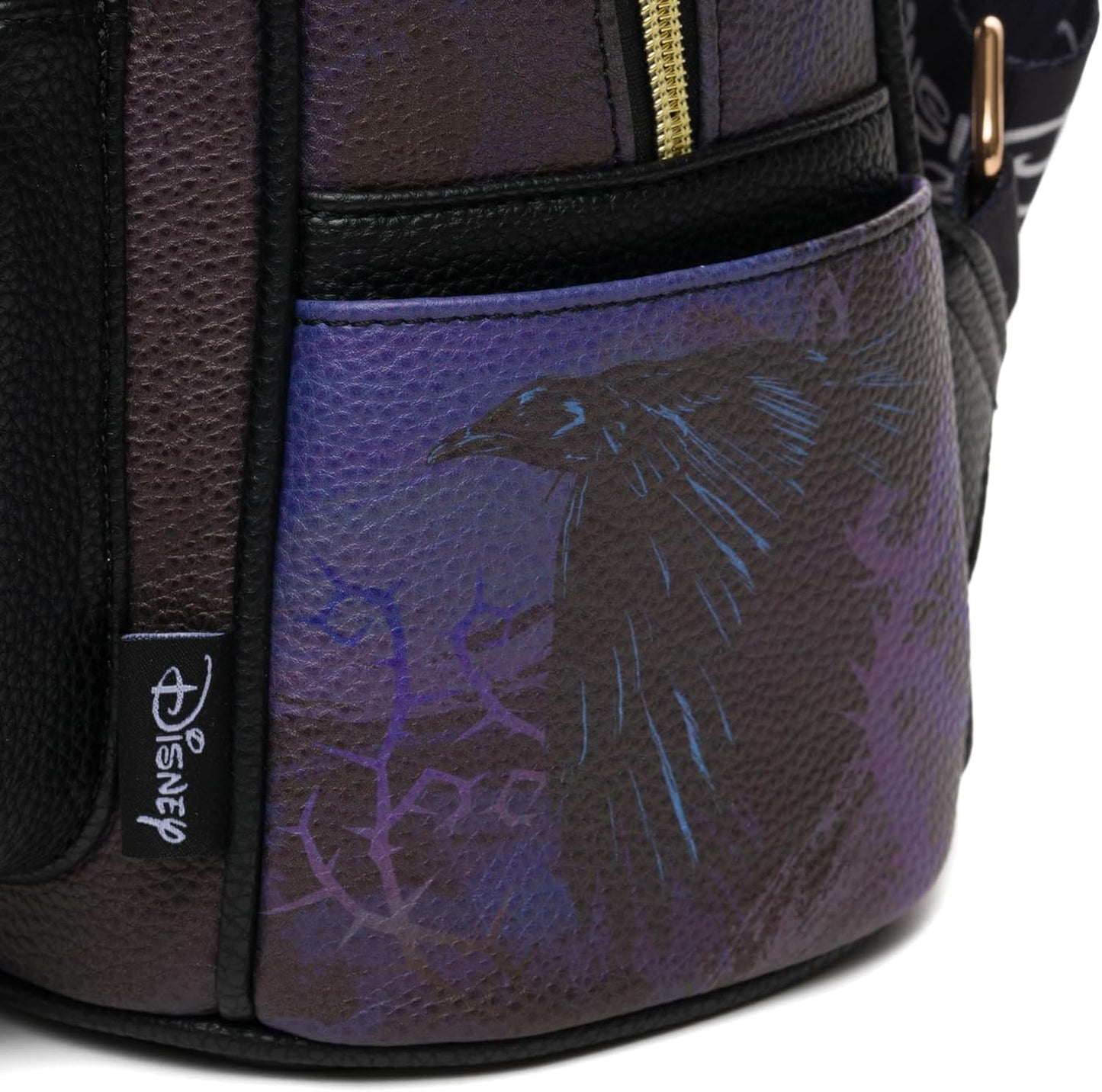 WondaPOP - Disney - Villains Maleficent - 11" Vegan Leather Fashion Mini Backpack