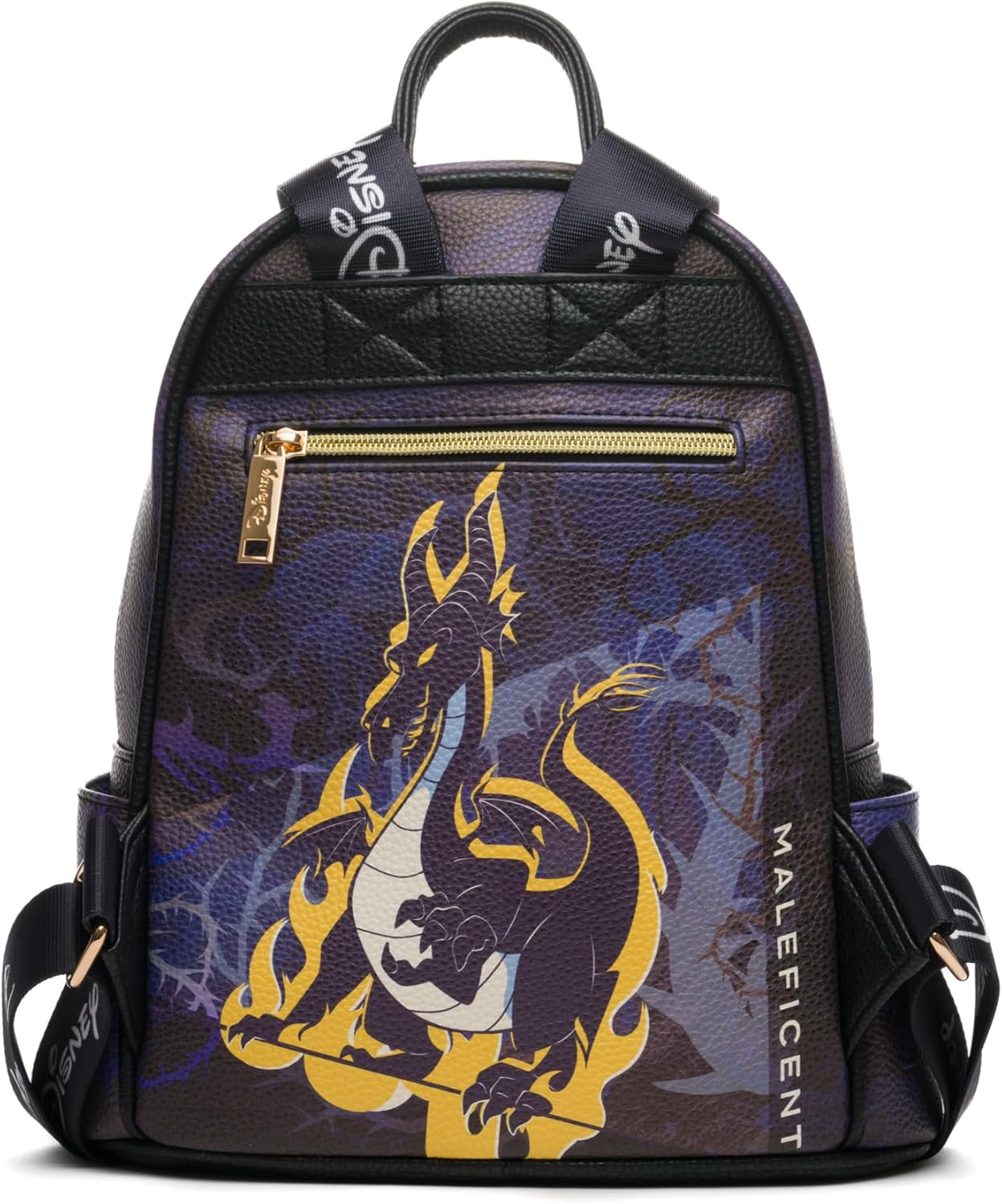 WondaPOP - Disney - Villains Maleficent - 11" Vegan Leather Fashion Mini Backpack
