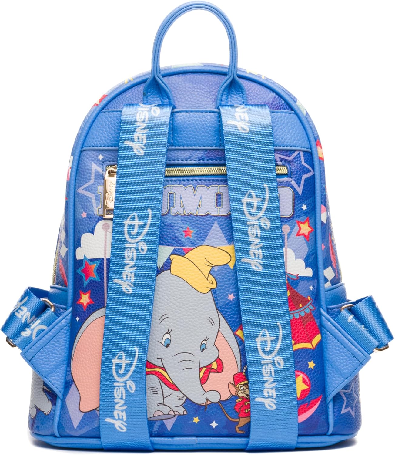 WondaPOP - Disney - Dumbo & Timothy Q. Mouse Circus - 11" Vegan Leather Fashion Mini Backpack